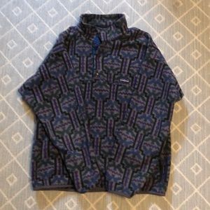 Mens/Womens Medium Retro Synchilla buttoned Fleece